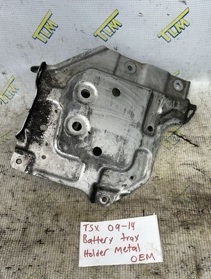 09-14 Acura TSX Battery Holder Metal Tray Bracket 2009 2010 2011