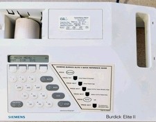 Siemans BURDICK ELITE II EKG MACHINE comes With Power Cord & EKG Paper. No Leads