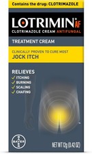 Lotrimin AF Jock Itch Antifungal Jock Itch and Athlete's Foot Cream 0.42 Ounce