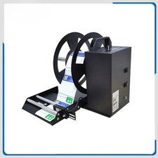 Bidirectional automatic synchronous speed regulation label rewinder with counter