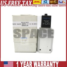US FREE TAX New FESTO MPPE-3-1/2-10-010-B 161174 SER. D072 145PSI 180PSI NSMP