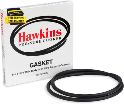 #ad D10 09 Pressure Cooker Gasket for 8 Liter Jumbo 10 Liter 12 Liter 14 Liter Blac $8.89