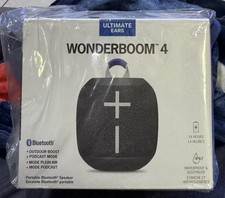 Ultimate Ears WonderBoom 4 Waterproof Portable Bluetooth Speaker - Black NEW