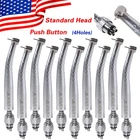 YABANGBANG Dental High Speed Handpiece & 4 Hole Quick Coupler 360° Swivel USA