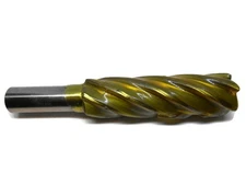 1-1/8" 6 Flute Non Center Cutting High Speed End Mill 3/4" Shank Toolmex Poland