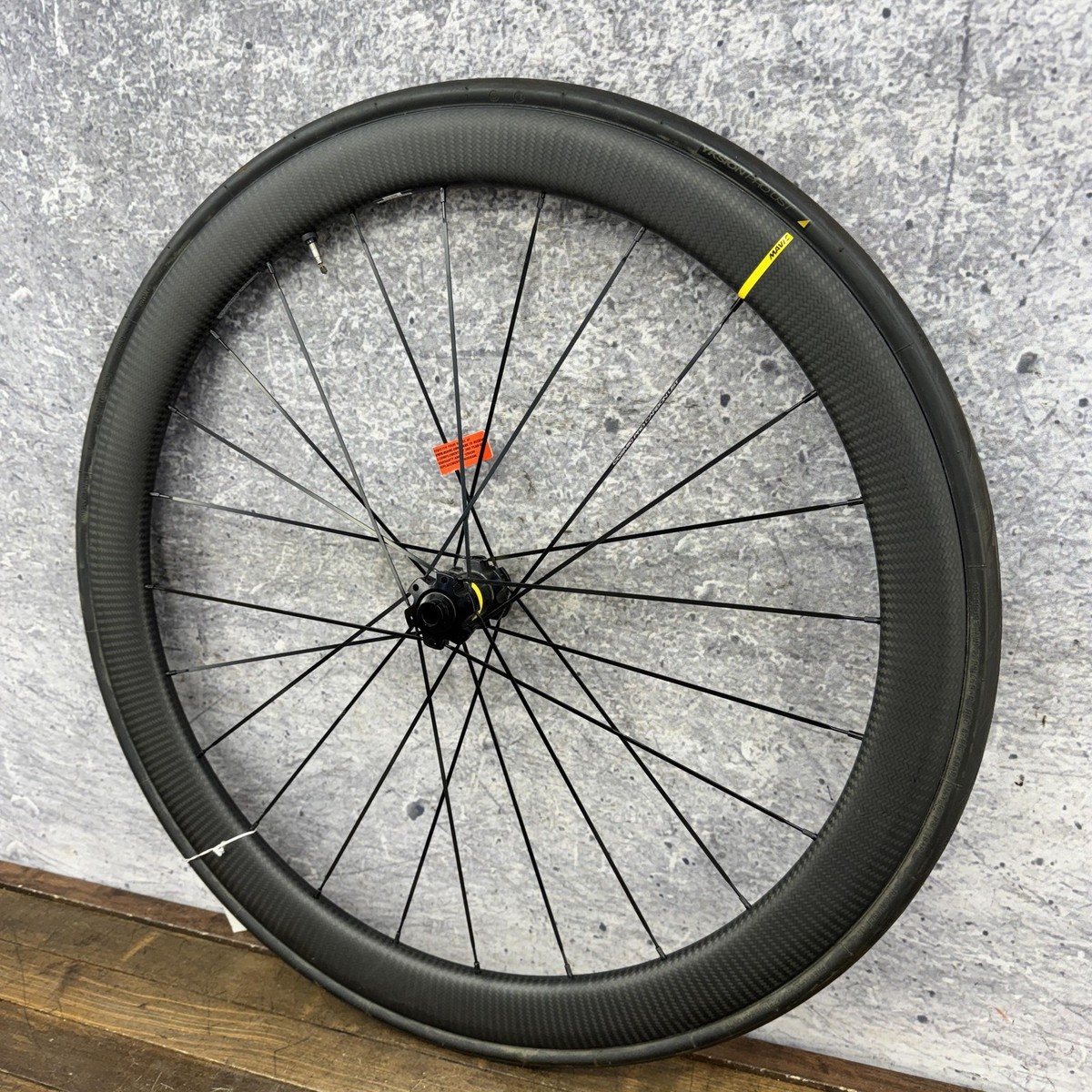 Mavic Cosmic Pro Carbon UST 700c Front Wheel Disc Tubeless 12x100
