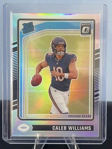 2024 Panini Donruss Optic Rated Rookie Caleb Williams #201 Holo Prizm (RC)