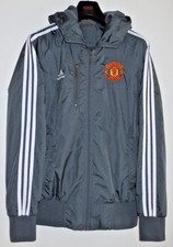 ADIDAS MANCHESTER UNITED WIND JACKE mit KAPUZE GR. S NEUWERTIG