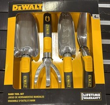 DeWALT 4-Piece Hand Tool Set - Heavy Duty Ergonomic Professional Gardening Set