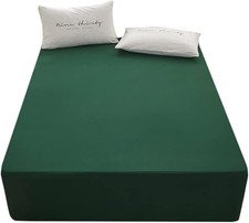 Bedding Full Size Fitted Sheet Only-Full Size Deep Pocket Bottom Fitted Sheet...