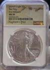 2024 P American Silver Eagle - Star Privy NGC MS70 Magnus Opus 1st Releases.
