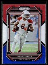 2022 Panini Prizm Football Red White & Blue #2 James Conner