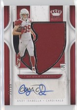 2019 Panini Chronicles Crown Royale Silhouette 29/99 Andy Isabella Auto 1m1a