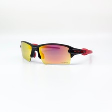 Oakley Flak 2.0 XL OO9271 Black Red Frame Prizm Ruby Sunglasses New w/ Box