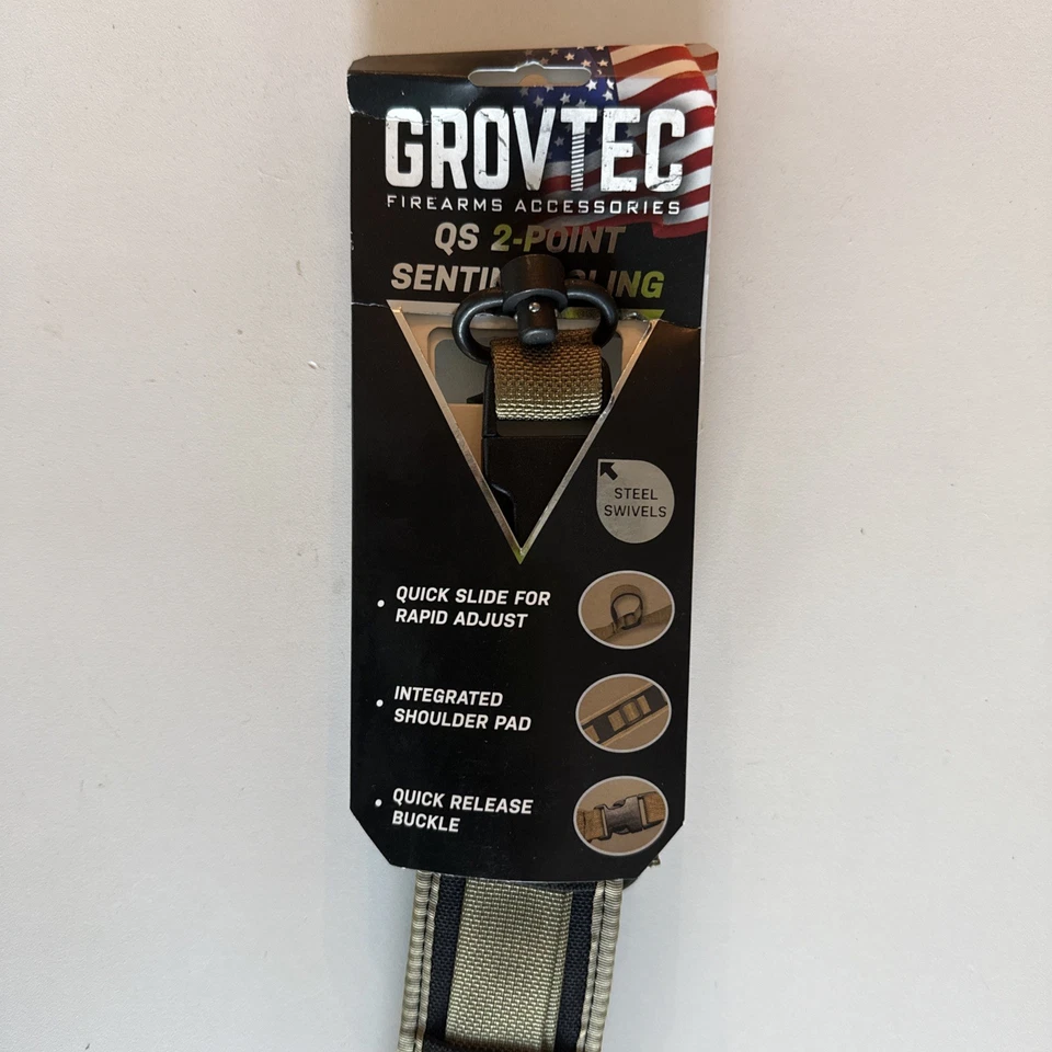 Grovtec QS 2-Point Sentinel Sling w/ Push Button Swivels - CO GTSL129 - Image 2 of 4
