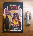 Vintage Star Wars Action Figure Lot Cut Bubble Darth Vader Anakin Baggie Last 17