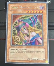 Konami Dark Magician Girl MFC-000 1st Edition Secret Rare Holo English 2000/1700