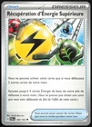Carte Pokémon Récupération d'Énergie Supérieure 189/193   Évolutions à Paldea FR