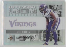 2017 Contenders Optic Defensive Player of the Year 52/99 Xavier Rhodes 3tb