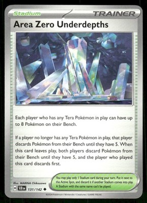 Area Zero Underdepths 131/142 - Stellar Crown - Uncommon NM