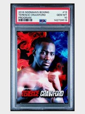 2016 Terence Crawford RC PSA 10 GEM Seidman’s Boxing 13 SP Rookie Low Pop 42-0🔥