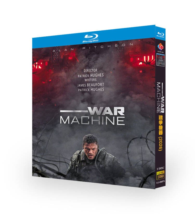 War Machine (2026) 1-Disc  New Sealed Box Set English&French