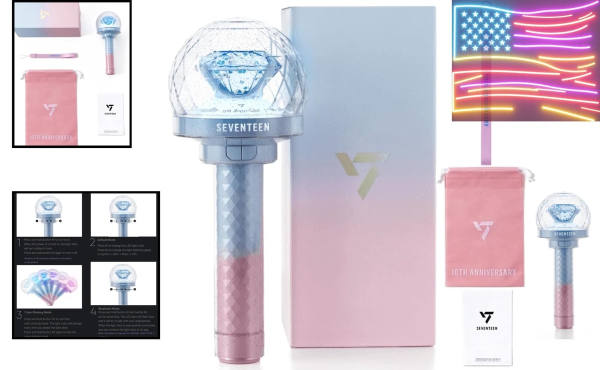SEVENTEEN Light Stick Ver. 3 for 10th Anniversary - Bluetooth