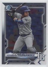 2021 Bowman Draft Chrome Heriberto Hernandez #BDC-100 0ol8
