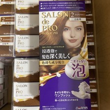 Salon de Pro Hair Dye Foam Hair Color Extra Rich - 2 Clear Brown Japan
