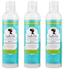 Camille Rose Coconut Water Leave-In Detangling Hair Treatment (8 Oz) - 3 NEW