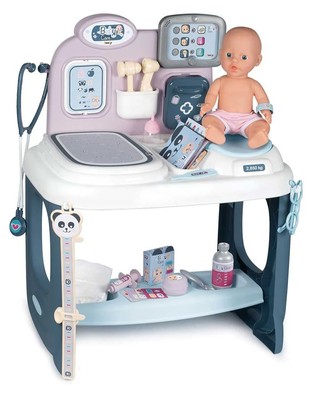 Smoby Puppen Spielpuppe Babypuppe Spielset Baby Care Center 27-teilig
