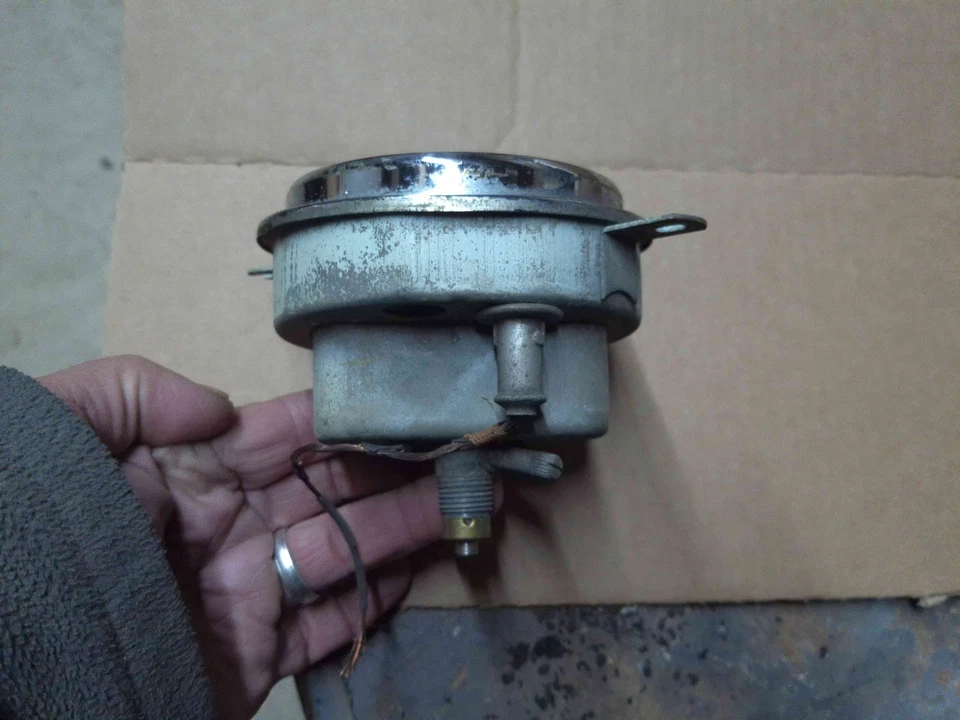 Velocímetro 1949 1950 Plymouth no painel 45K milhas NÃO TESTADO! Special Deluxe - Imagem 4 de 4