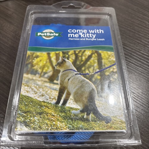 PetSafe® Come With Me Kitty~Harness Bungee Leash.. Blue