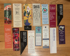 Lot of 15+ Bookmarks Mostly from Various Book...