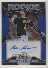 2019 Panini Prizm Rookie Blue Prizm Kevin Kramer #RA-KK Auto RC z7h