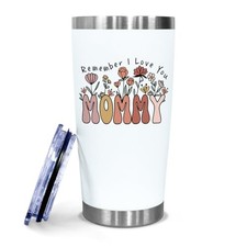 Gifts for Mom from Daughter Son - Remember I Love You Mommy Tumbler 20 oz -