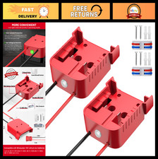 2 Packs Power Wheel Adapter for 18V Battery - Overdischarge Protection, DIY RC C