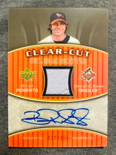 2007 Upper Deck Elements Brian Roberts Auto Autograph Game Used Jersey /350 Rare