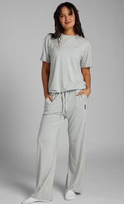 COMFRT Cloud Unisex Lounge Tee + Pants Set Bundle Heathered Gray Size 2XL