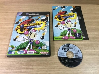 INFO LESEN - Bomber Man Generation Bomberman Game Cube GC Gamecube PAL Spanien