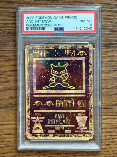 Pokemon Ancient Mew Movie Promo PSA 8 Certification # 154212340