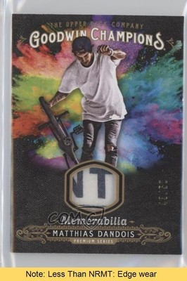 2018 Upper Deck Goodwin Champions Premium 43/50 Matthias Dandois #SM-DA READ sm6