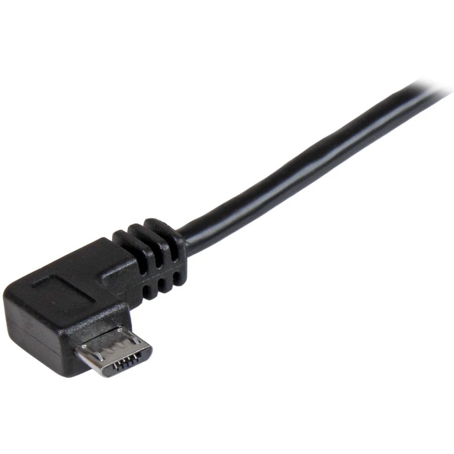 StarTech Micro-USB Charge-and-Sync Cable M/M - Right-Angle Micro-USB - 24 AWG - - Image 4 of 4