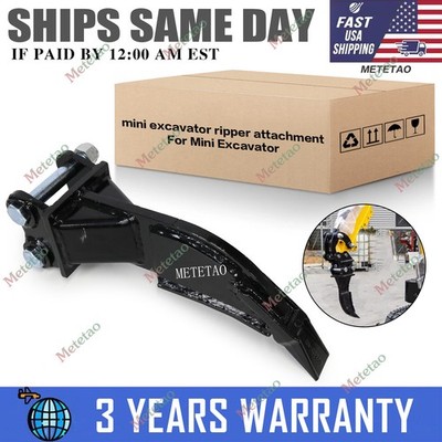 New Ripper Attachment Hooks Ripper Teeth For 0.8T-1.5T Mini Excavartor Digger