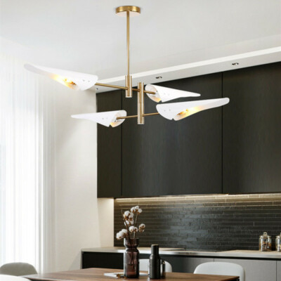 Bar Lamp Kitchen Chandelier Lighting White Pendant Light Bedroom