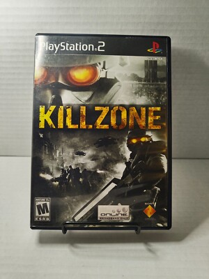 Killzone (Sony PlayStation 2, 2004) CIB *WATER DAMAGE COVER*