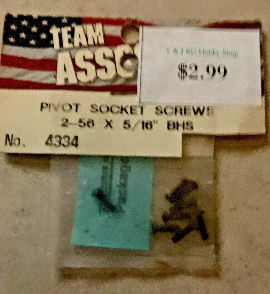 RC10 Hardware 4334 Pivot Socket Screws 8663 King Pin & RPM Rod Ends 73381 - Image 4 of 4