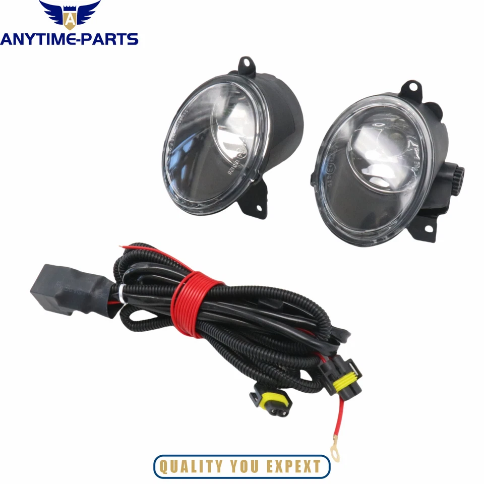 Par de faros antiniebla con bombillas + arnés de cableado para Volkswagen Beetle 2006-2010 Foto 2 de 4