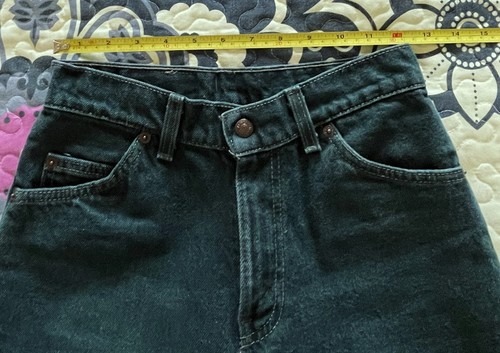Vintage Green Levi's 560 Orange Tab Jeans ~ Youth 14 Regular ~ Made in USA - Picture 7 of 14