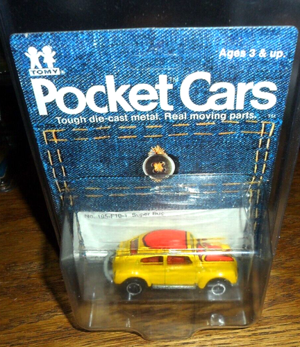 UNPUNCHED SEALED Blister Tomy TOMICA Pocket Car VOLKSWAGEN SUPER BUG JAPAN - Picture 5 of 5